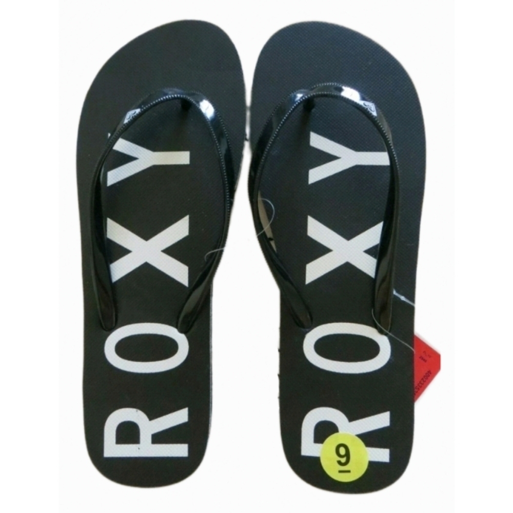 Roxy Shiny Black FlipFlop